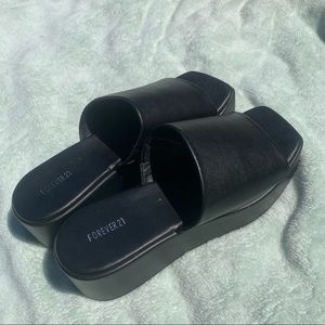 f21 platform sandals